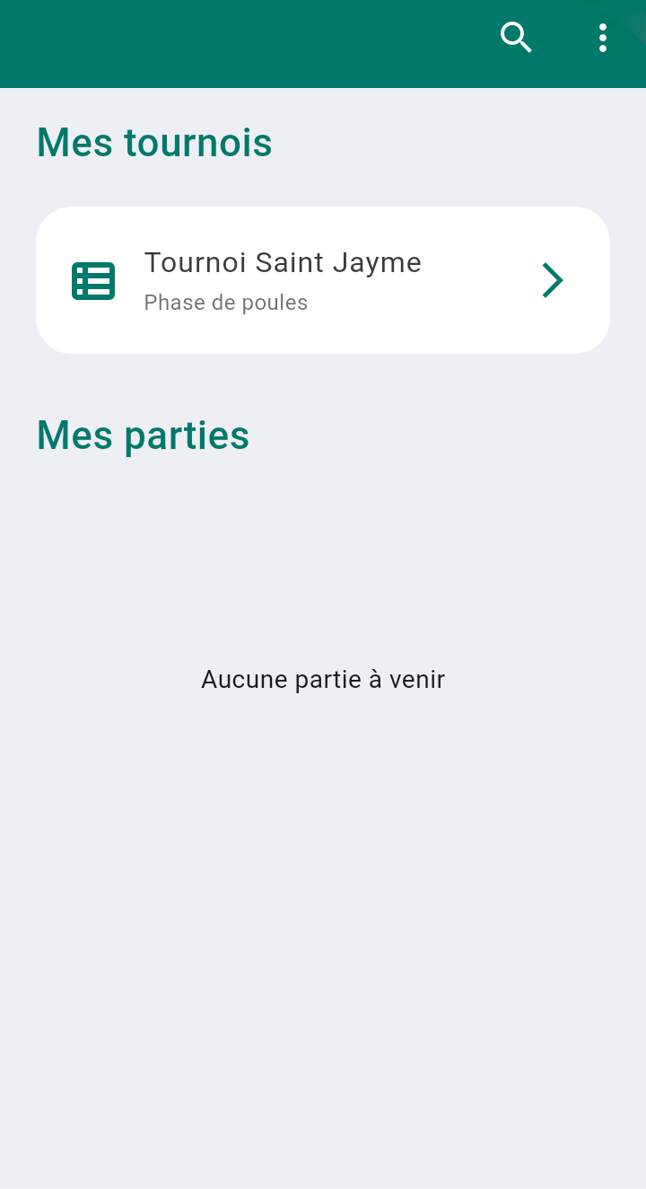 Partida App Home